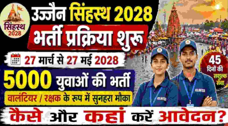 Ujjain Simhastha Mahakumbh Recruitment MP-2026