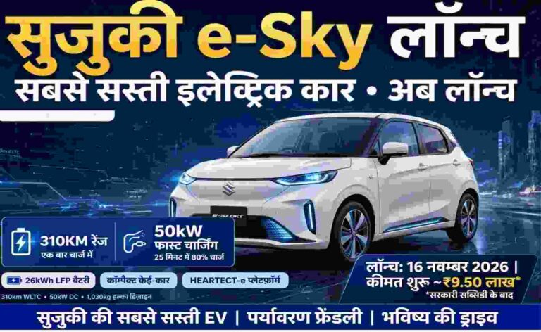 Suzuki e-Sky Electric Car Price Range